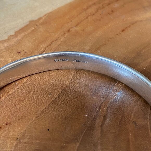 RETIRED James Avery Christian Symbols Bangle Bracelet, Sterling Silver - Picture 3 of 6